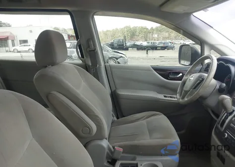 2015 Nissan Quest Sv из США, поврежденный, VIN JN8AE2KP5F9126570